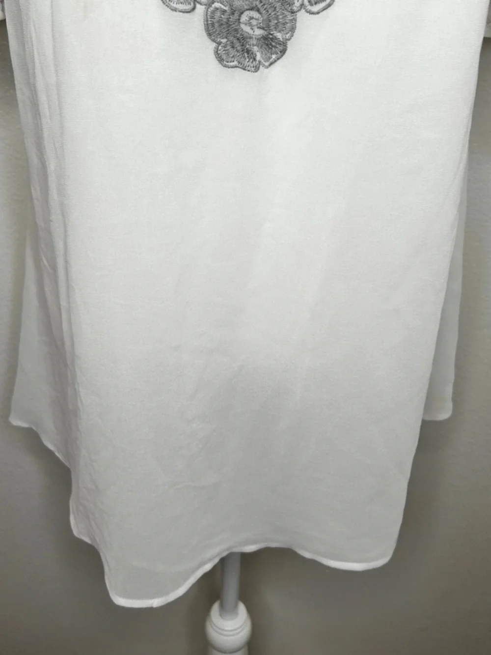 For Love & Lemons Womens White Embroidered Off The Shoulder Mini Dress Size S